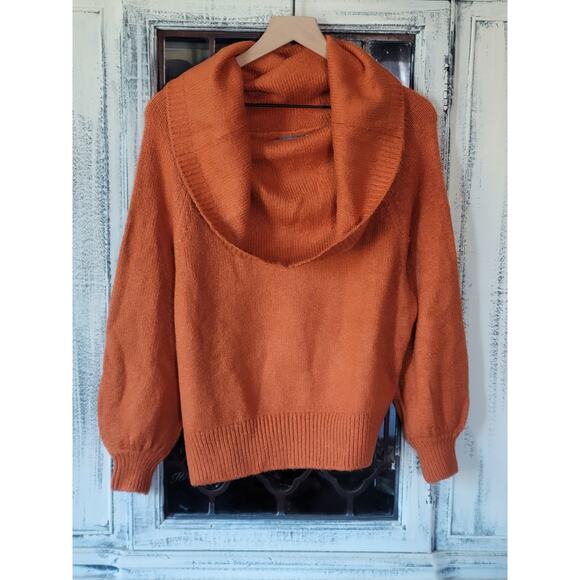 Anthropologie Cowl Neck Slouchy Women's Sweater - New Size Small - Picture 7 of 7